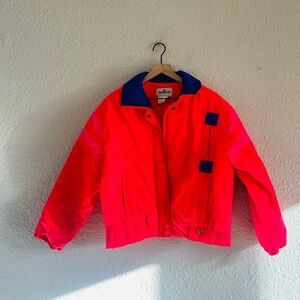 Vintage Neon Red/Pink Obermeyer Jacket